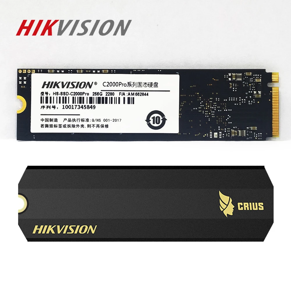 HIKVISION M.2 SSD NVME 1 ТБ 2 512 ГБ C2000 твердотельный накопитель кэш PCIe Gen3x4 для настольных ПК