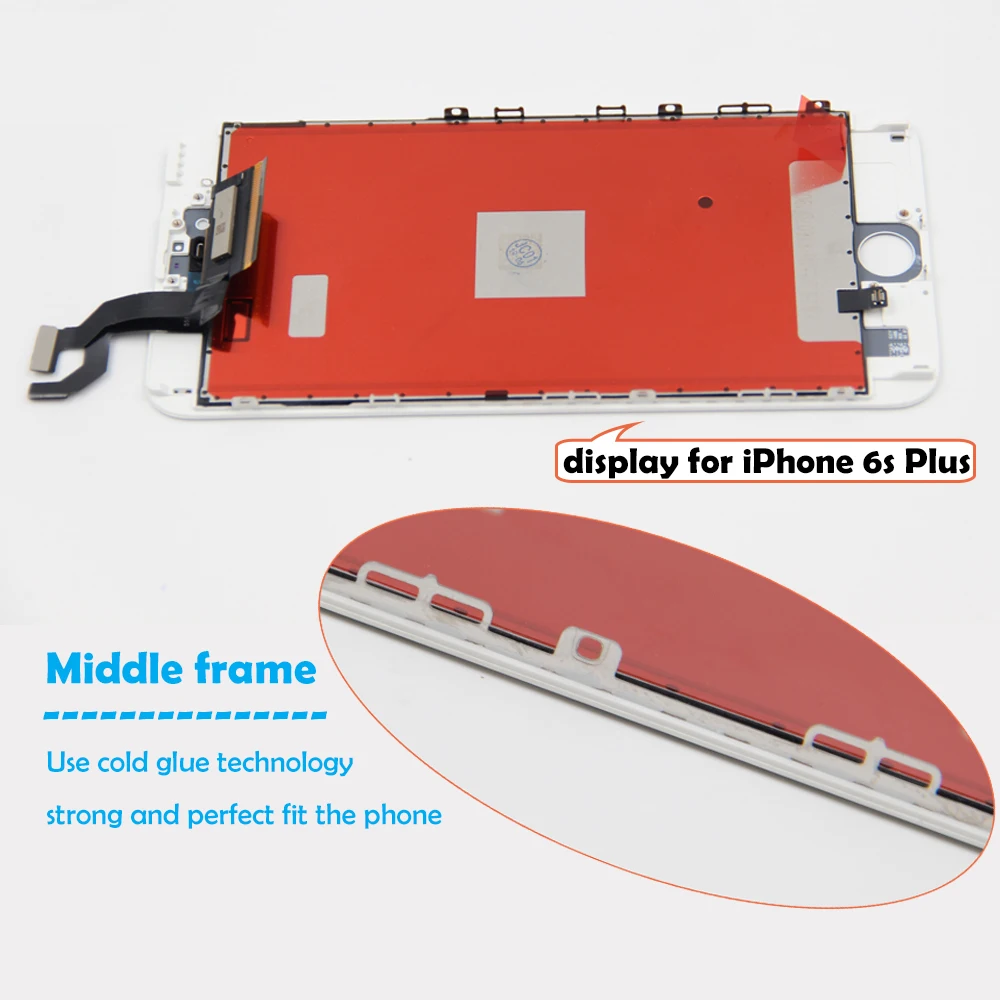 AAAA++ для iPhone 6 6S Plus ЖК-дисплей дигитайзер сборка с 3D сенсорным экраном Замена Pantalla для iPhone 7 8 Plus 5,5"