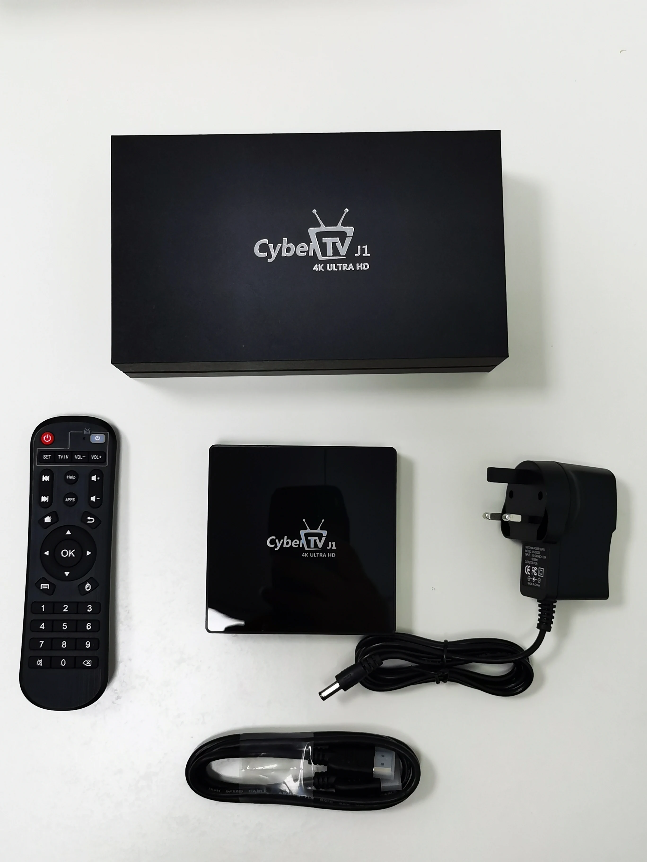 2 шт. Cybertv J1 Сингапур, Starhub ip tv box волокно ТВ коробка стабильная поддержка BT4.0 2,4/5 ГГц wifi pk turbotv evpad для Malaysi Таиланд