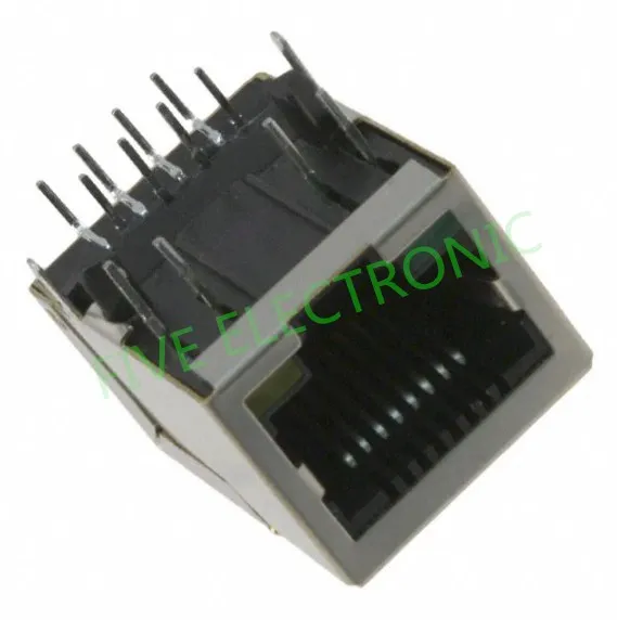 J00-0045 1 порт RJ45 Magjack коннектор через отверстие 10/100 Base-TX, automJ00-0045NL Dix J00-0045 1 порт RJ45 Magjack коннектор через отверстие 10/100 Base-TX, automJ00-0045NL Dix
