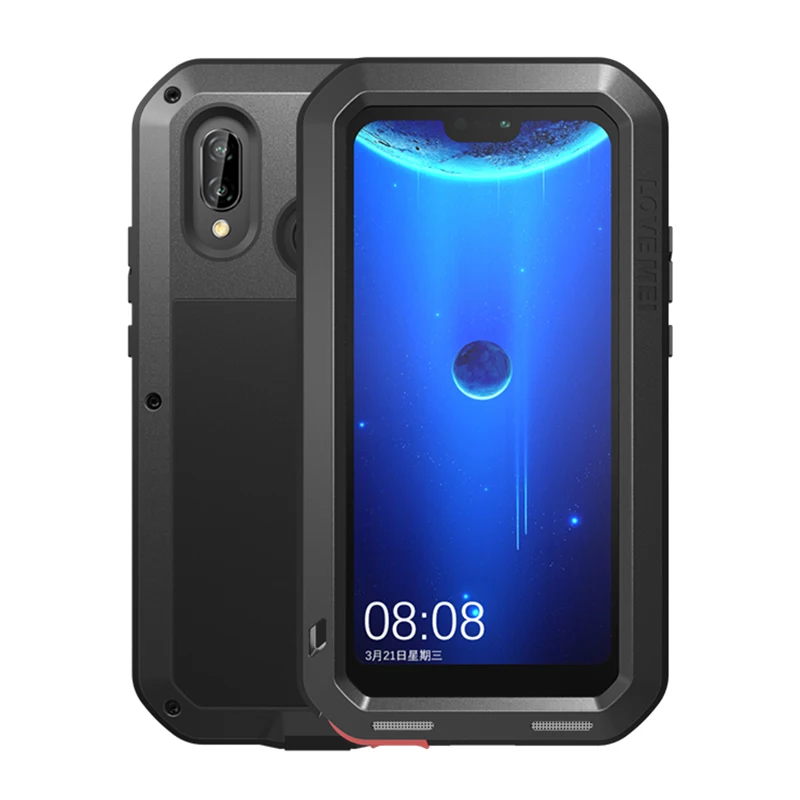 Металлический Чехол Love Mei для Huawei P20 Lite противоударный чехол телефона Nova 3E