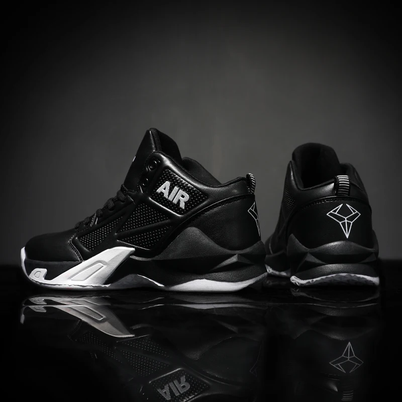 Мужские баскетбольные кроссовки амортизирующая уличная спортивная обувь