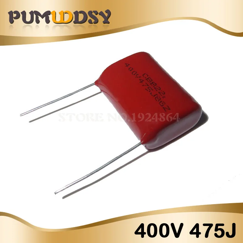 5 шт. 400V475 400V 475 4 7 мкФ конденсатор из полипропиленовой пленки Шаг 25 мм | Электронные