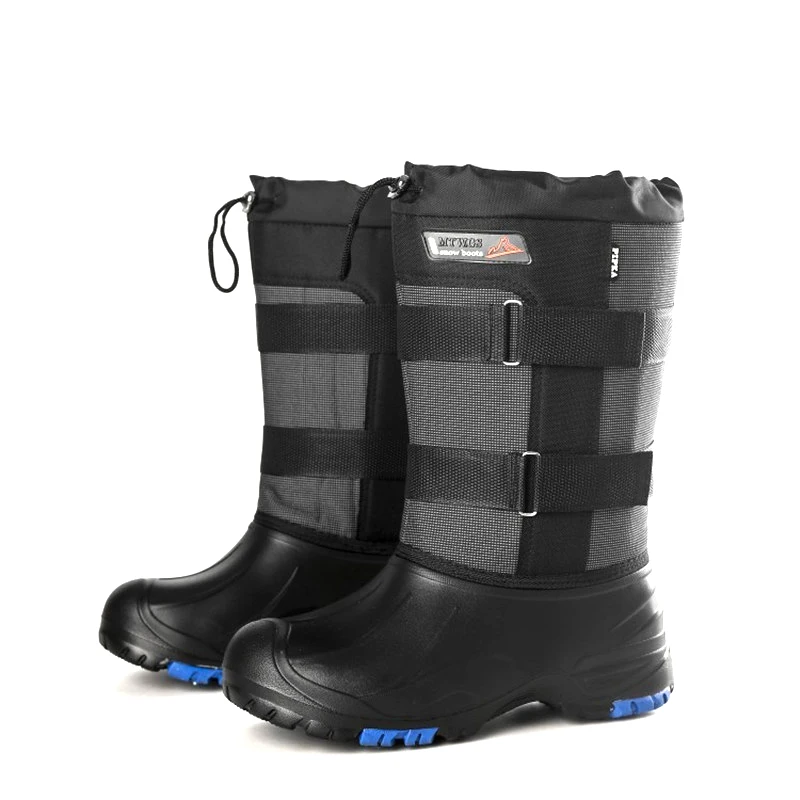 Зимние теплые флисовые сапоги рыболовные водонепроницаемая обувь для снега