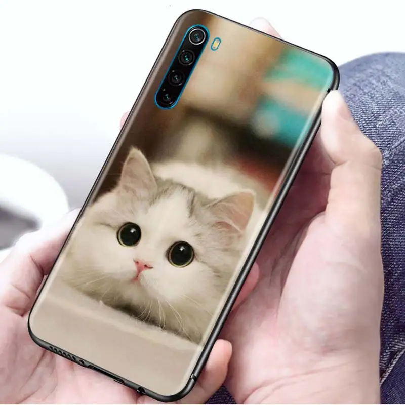 Чехол для Xiaomi Redmi Note 9S 8T 8 7 9 9A 9C K30 Pro 8A 7A 6 Черный силиконовый чехол телефона |