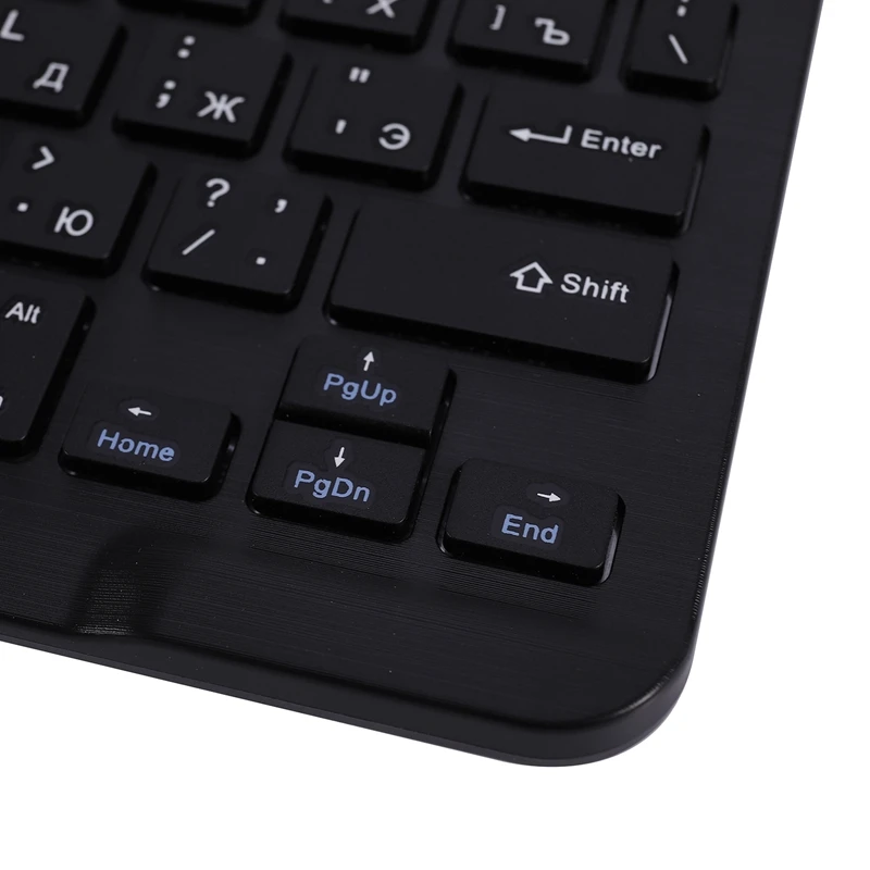 Русская клавиатура ультра тонкая Bluetooth 3 0 Беспроводная для компьютера офиса