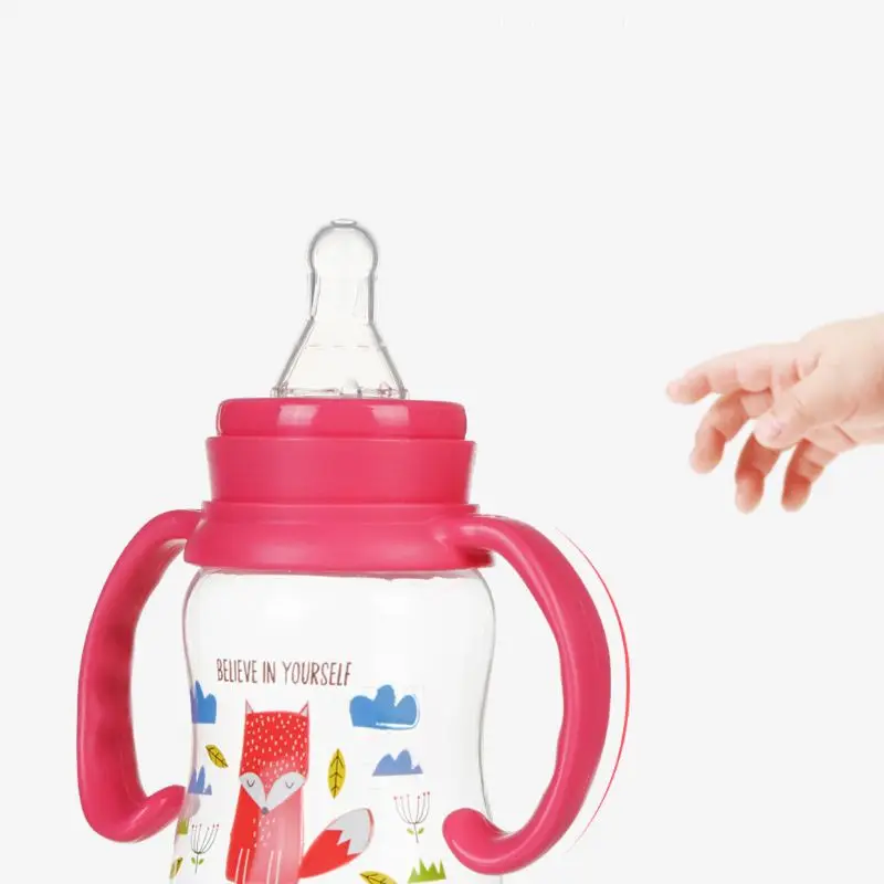 

240ml Baby Bottle Infant Newborn Feeding Drinking Milk Water Bottle Training Cup