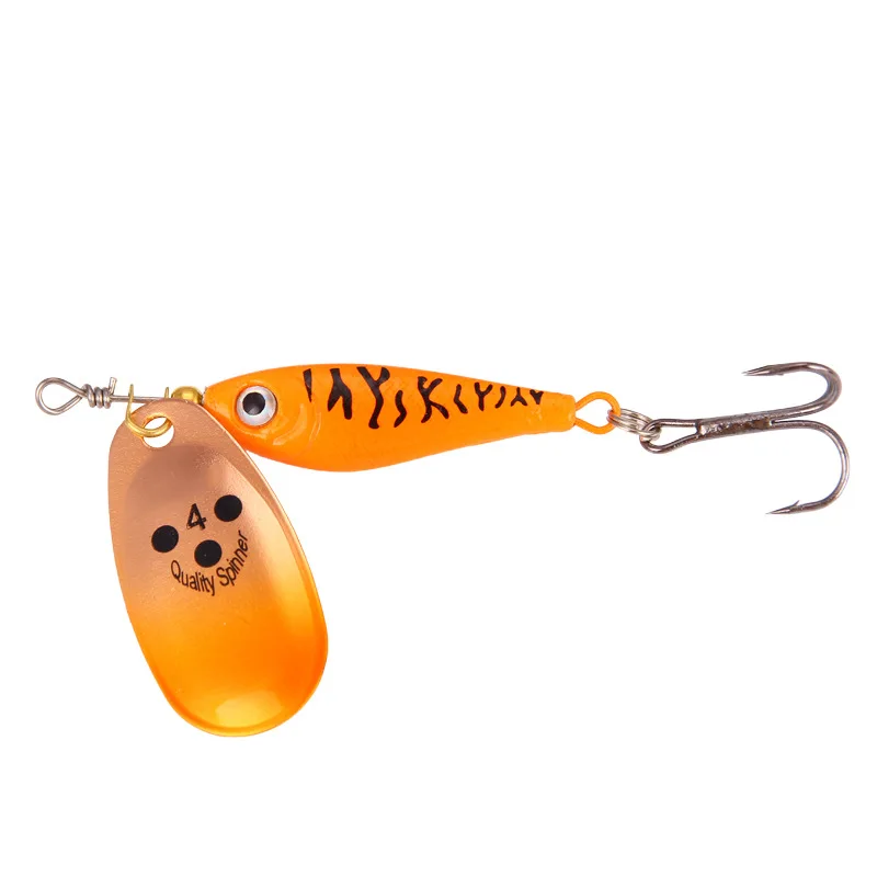 

Fishing Lure Spinner Bait Blade Jig Spinner Spoon with Hook Vibe Wobbler Fishing Tackle
