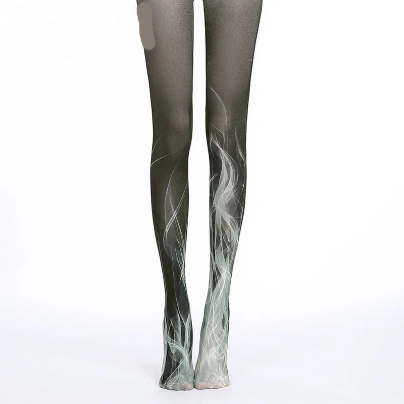 

DEAT 2021 new spring fashion women lady's sockings high waist printting elastic tights female WP15002