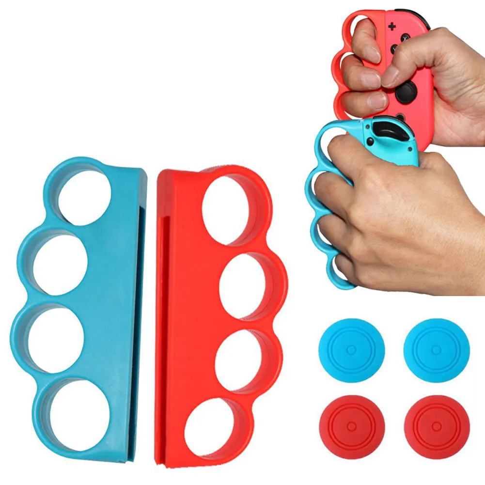 

Fit for Nintendo NS Switch Aerobic Boxing Grip Fitness Boxer Ring Grip Left and Right Handle Grip for JOY-CON handle
