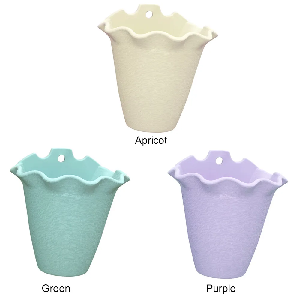 Настенный вазон для цветов SOLEDI Verona висячий офисный горшок растений 3 цвета