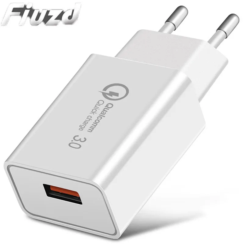 Фото Универсальное USB-зарядное устройство QC 3 0 для телефона или Samsung s10 plus s9 s 8 a40 a30 Универсальное USB-зарядное устройство QC 3 0 для телефона или Samsung s10 plus s9 s 8 a40 a30
