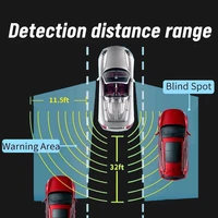 car blind spot detection 24ghz microwave radar sensor system bsd motion light warning