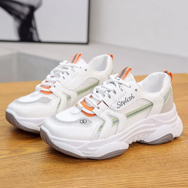 

New Women's Shoes In Summer 2021 Are Fashionable, Versatile, Sports and Leisure, and Mesh Breathable Shoes Are Comfortable 35-40