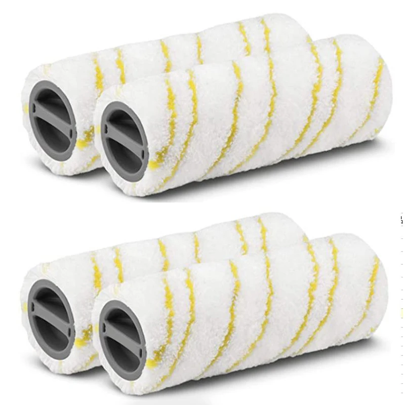 

er Cleaner Roller Brush Main Brush for KARCHER FC3 FC5 Cordless Vacuum Floor er Cleaner Rolling Brushes 2Pair