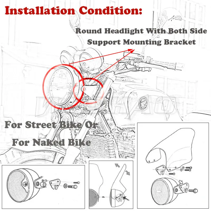 Экран ветрового стекла для 2003-2017 Moto Guzzi Breva Griso 1200 8V 1100 850 750 i.e боковой Монтажный