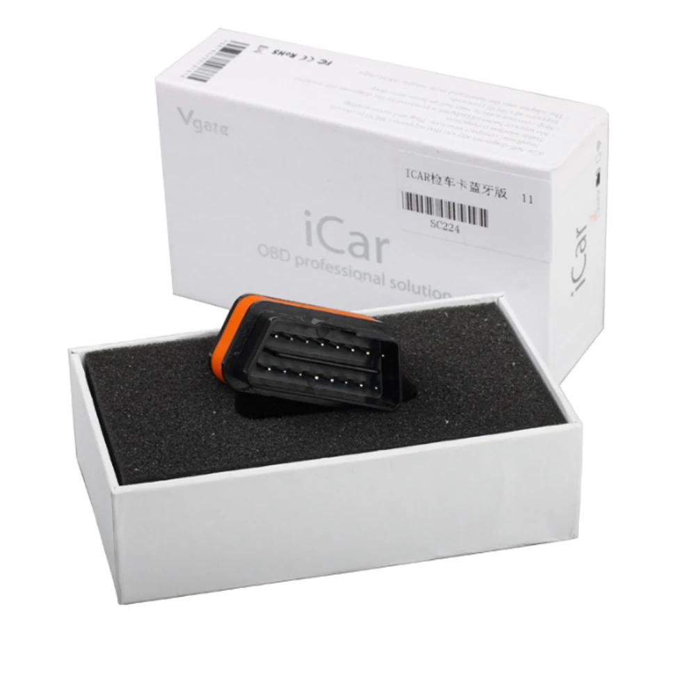 Считыватель кодов Vgate iCar2 ELM327 obd2 BTelm 327 V2.1 obd 2 BT ELM OBDII автомобильный диагностический