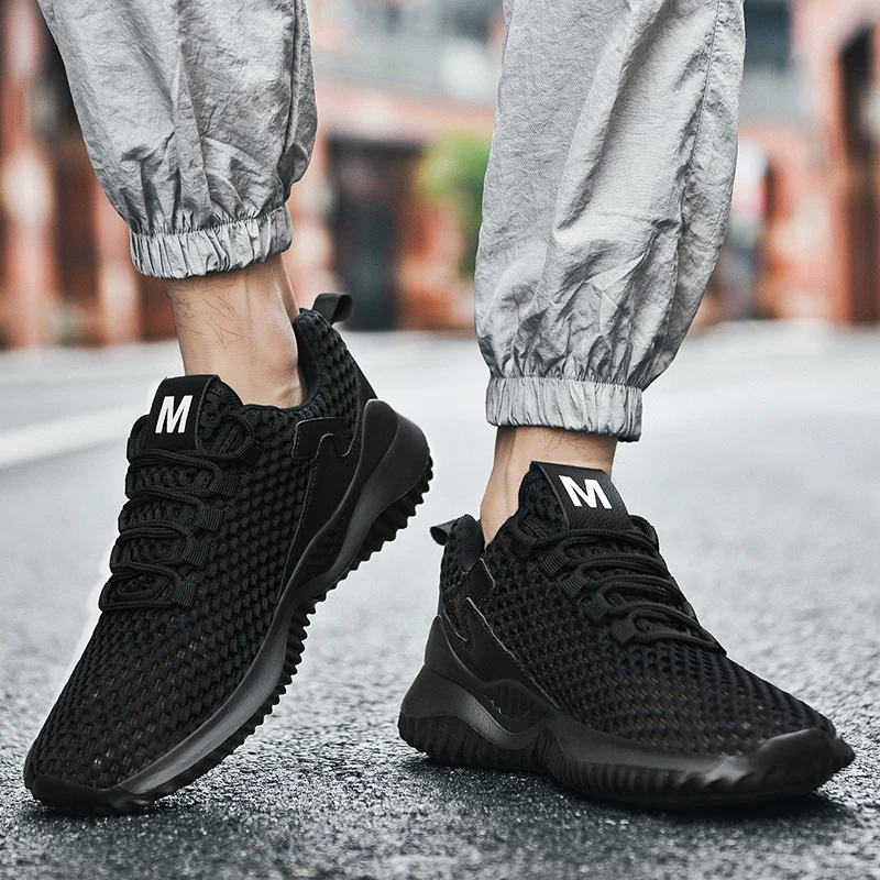 

SOLUDOS0 Summer Mesh man sneakers Men's Shoes For men shoe Male Casual Comfort Breathable Lightweight Walking Sneaker Big Size