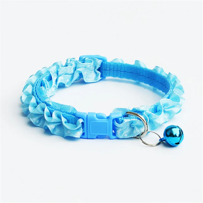 2 шт. кружевной ошейник для домашних животных с колокольчиком|Воротники| |