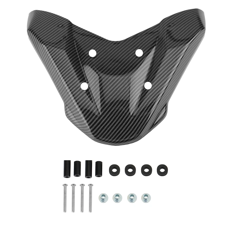 

Motorcycle Front Fender Beak Fairing Extension Wheel Extender Cover for S1000XR 2020 2021