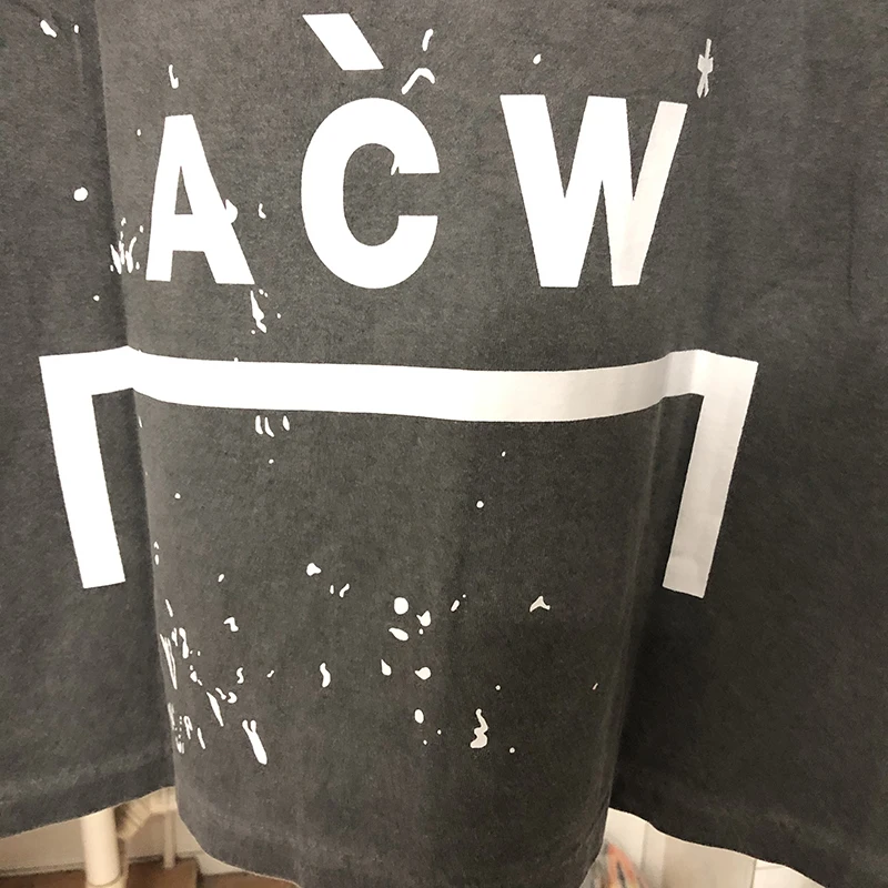High Quality A-COLD-WALL ACW T-Shirts 1:1 Men Women Loose Top Tees Casual | Мужская одежда