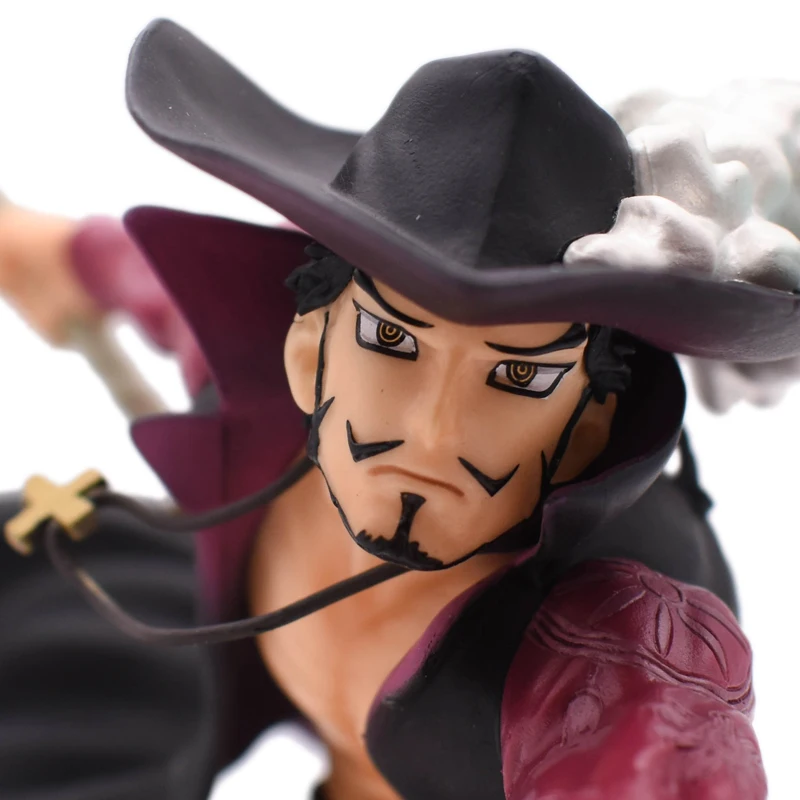 

32cm New Anime One Piece Dracule Mihawk Figurine Combat Ver. PVC Action Figure Collection Model Toys Gift For Kids