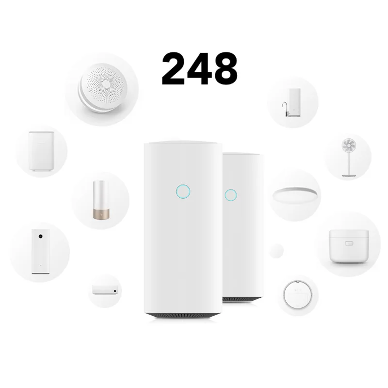 Роутер Xiaomi Mi с сеткой Wi-Fi 2 4 + 5 ГГц роутер высокоскоростной ядра процессор 256 Мб