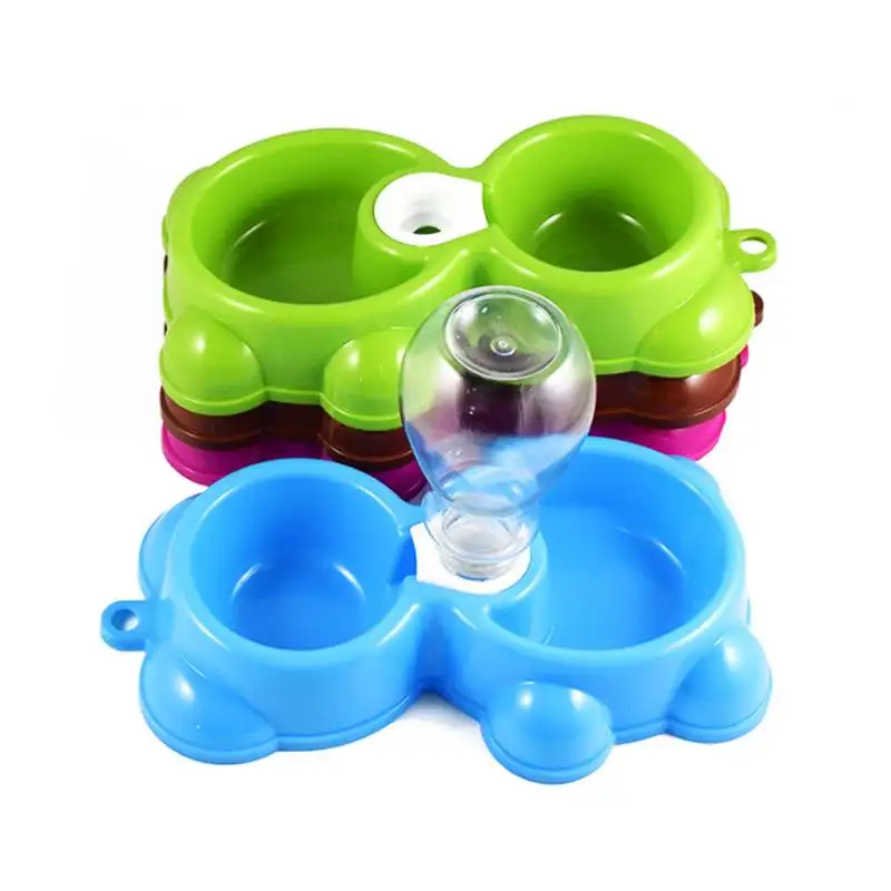 2 в 1 Автоматическая Подающая миска для питьевой воды дозатор домашних животных