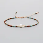 Летние пляжные украшения, браслет с бусинами Myuki, браслет ручной работы с натуральным жемчугом, браслет дружбы амулет, ювелирные изделия в стиле бохо, 2021