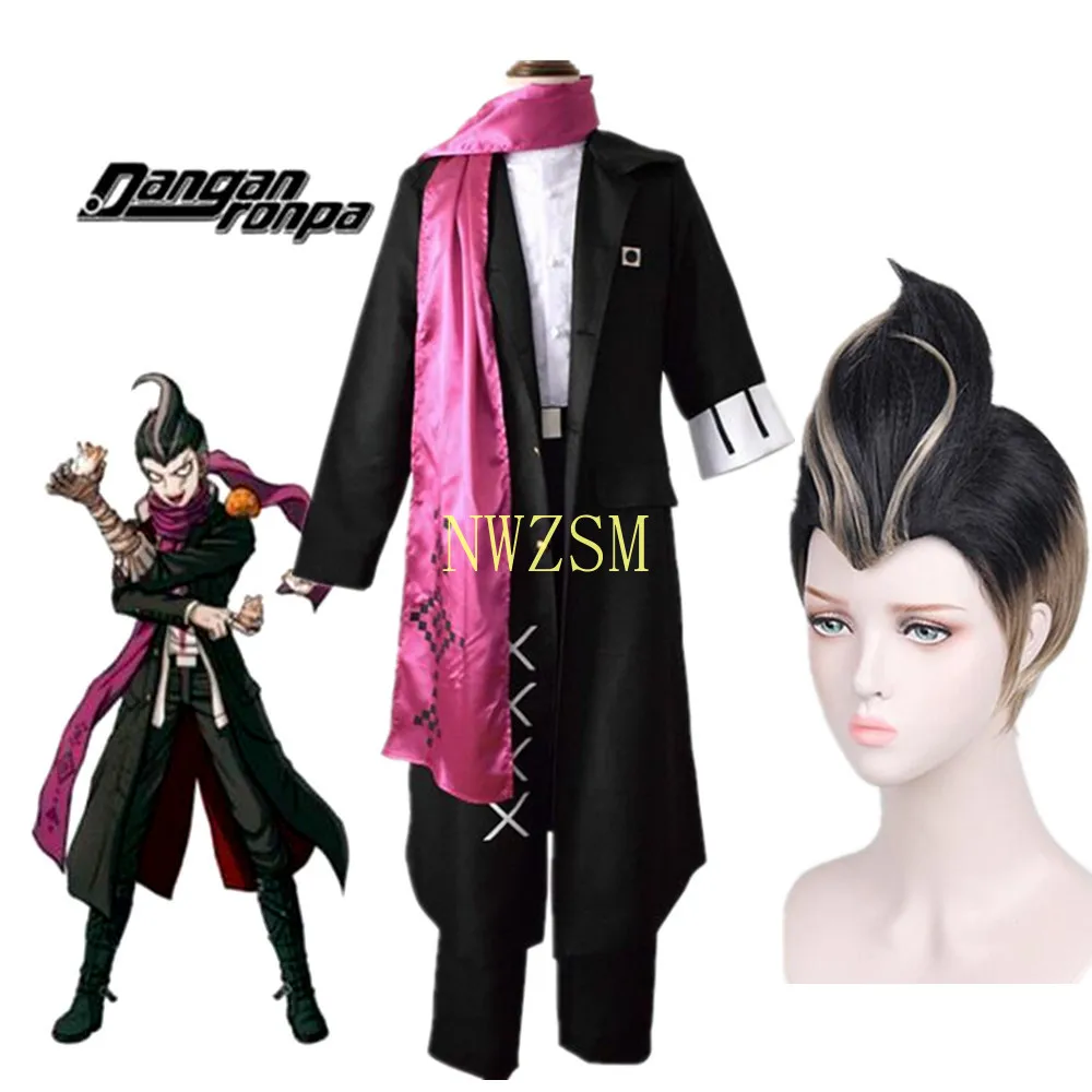 

Anime Danganronpa 2 Tanaka Gandamu Uniform Set Halloween Cosplay Costume