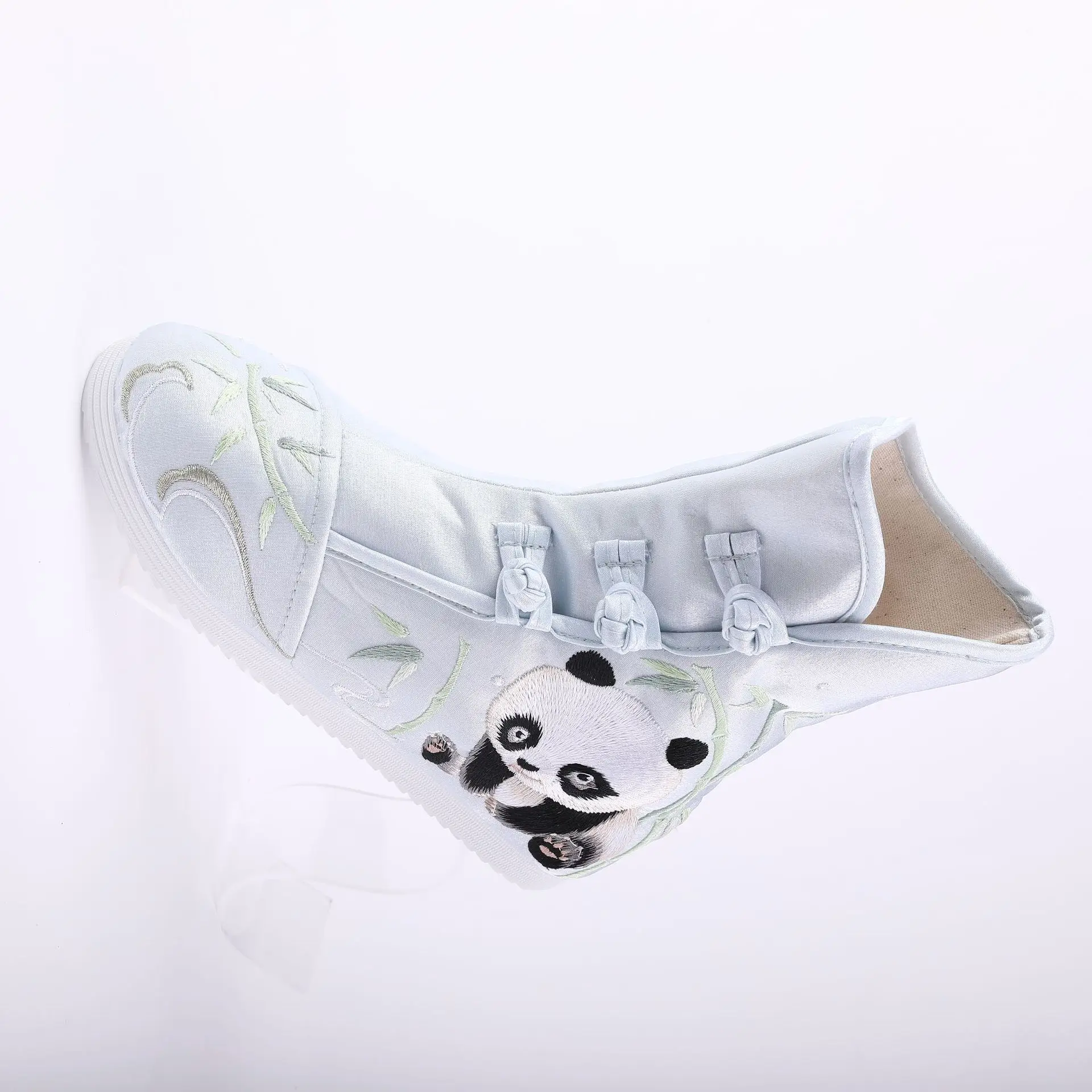 Традиционные Ретро ботинки ханьфу в китайском стиле женские короткие с вышивкой