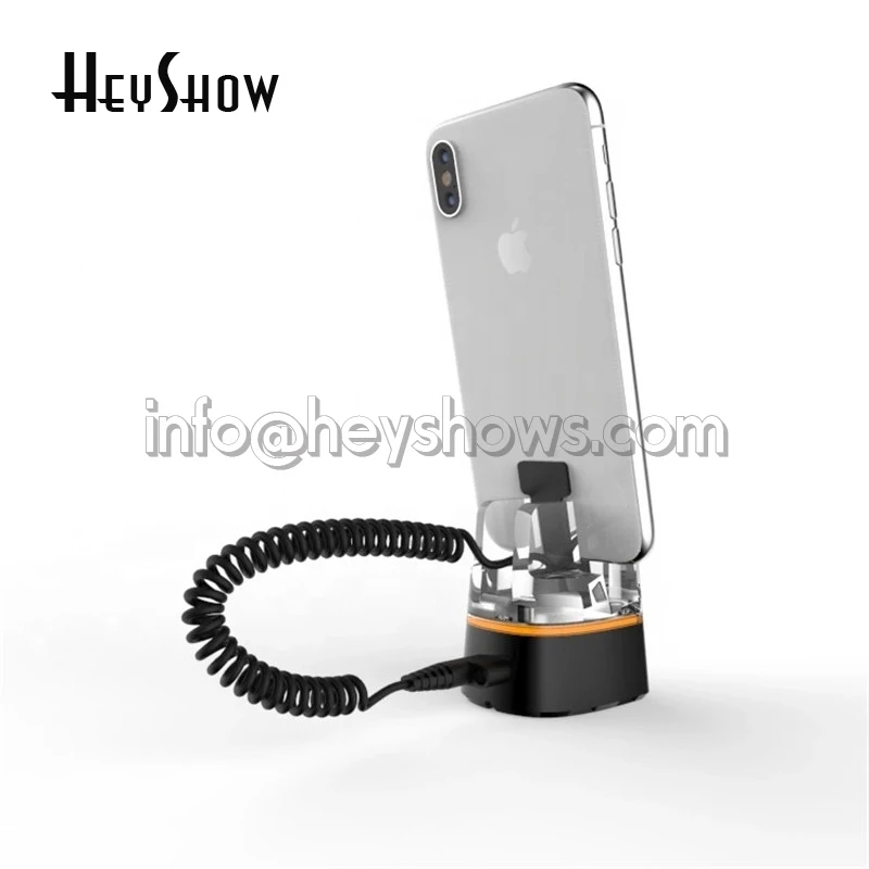 Заряжаемый мобильный телефон безопасности дисплей стенд Iphone охранная