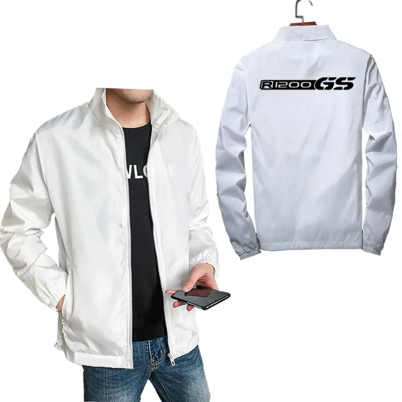 Куртка-бомбер R1200 GS Мужская парусиновая куртка большого размера в стиле стимпанк