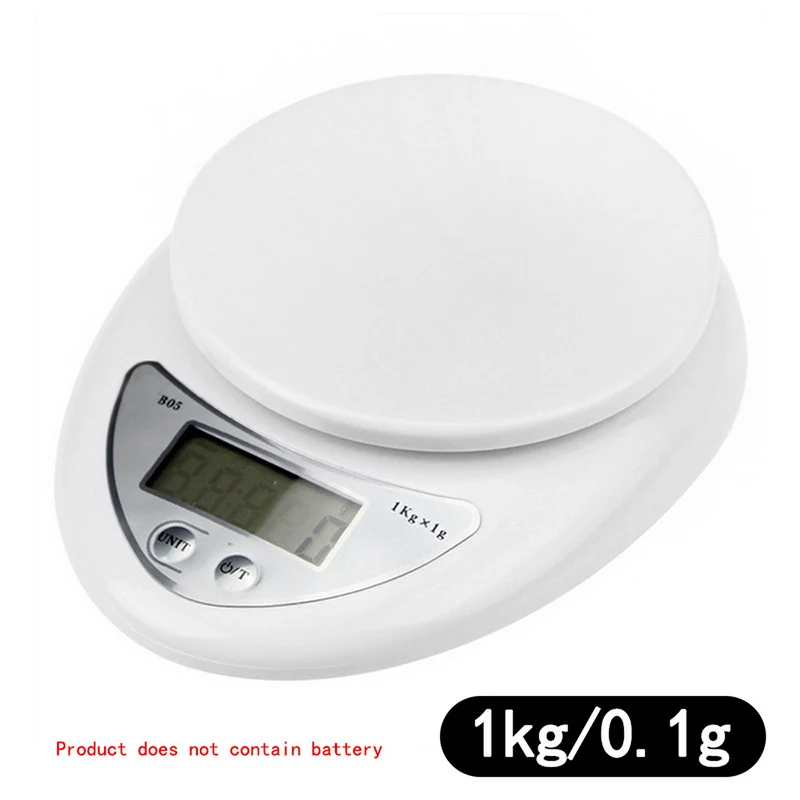 

5kg/1g 1kg/0.1g Portable Digital Scale LED Electronic Scales Postal Food Measuring Weight Kitchen LED Electronic Scales