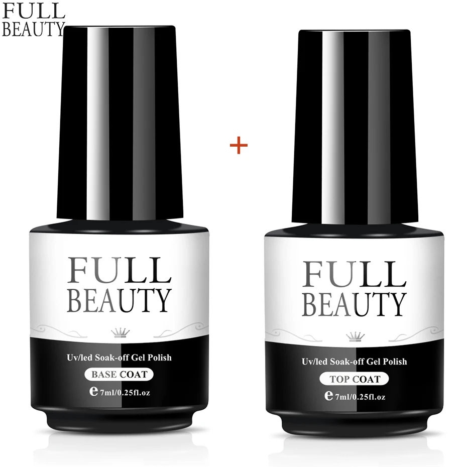 7 мл верхнее Базовое покрытие УФ гель для ногтей покраска грунтовка длительное