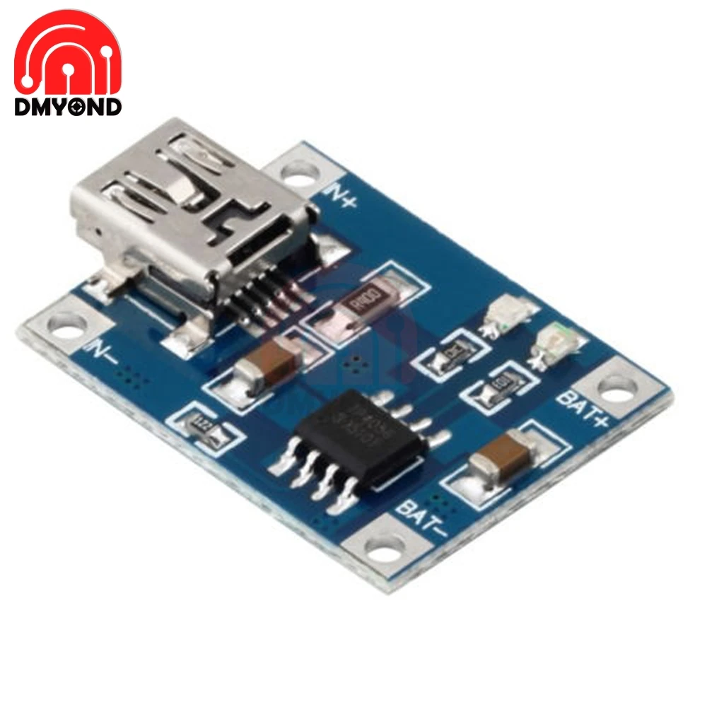 Type-c/Micro/Mini USB 5V 1A 18650 TC4056A литиевая батарея зарядное устройство модуль с защитой
