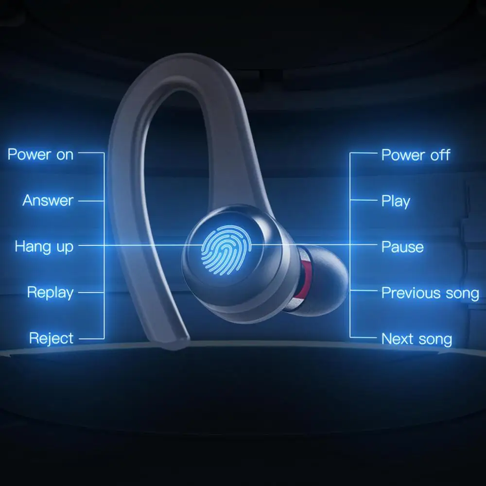 Настоящие Беспроводные спортивные наушники JAKCOM SE5 супер ценность чем кровавая x