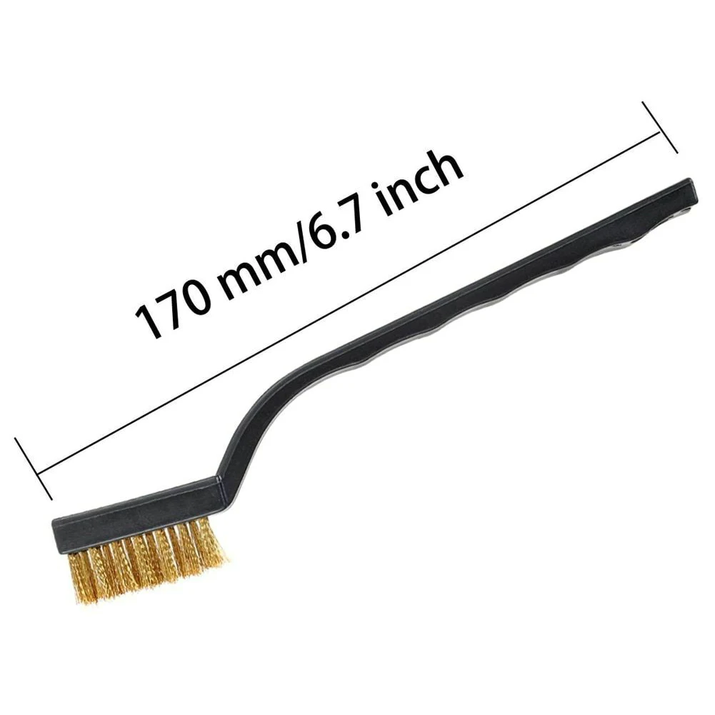

12pcs Mini Rust Removal Industrial Wire Cleaning Brush with A Hang-up Hole new