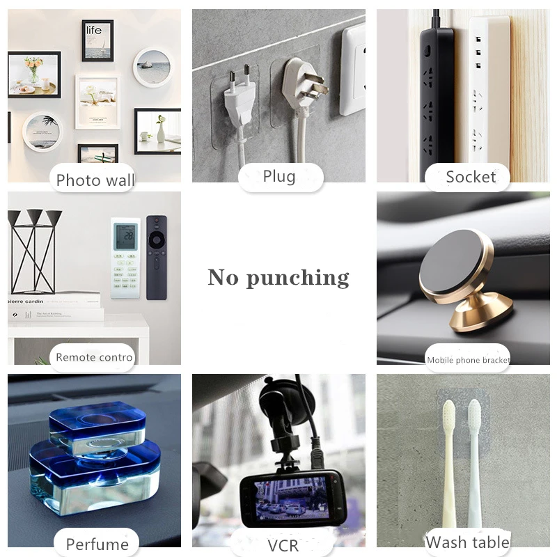 Прозрачная Волшебная нано лента моющаяся многоразовая Двусторонняя клейкая без