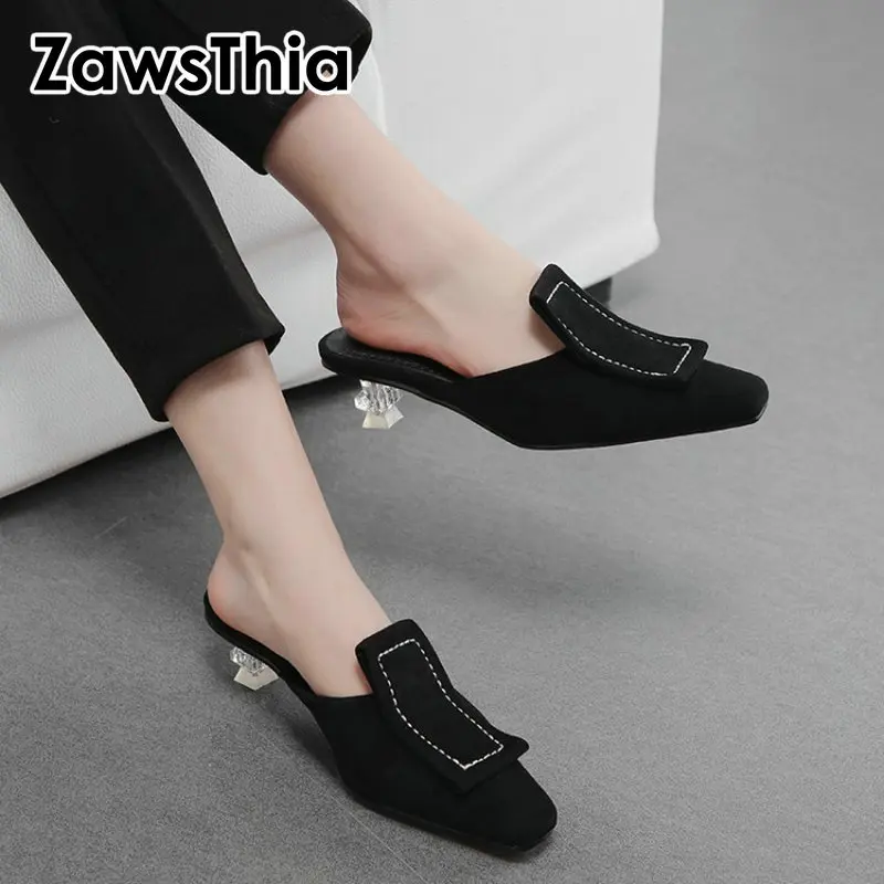 ZawsThia/летние роскошные фирменные дизайнерские модные женские шлепанцы