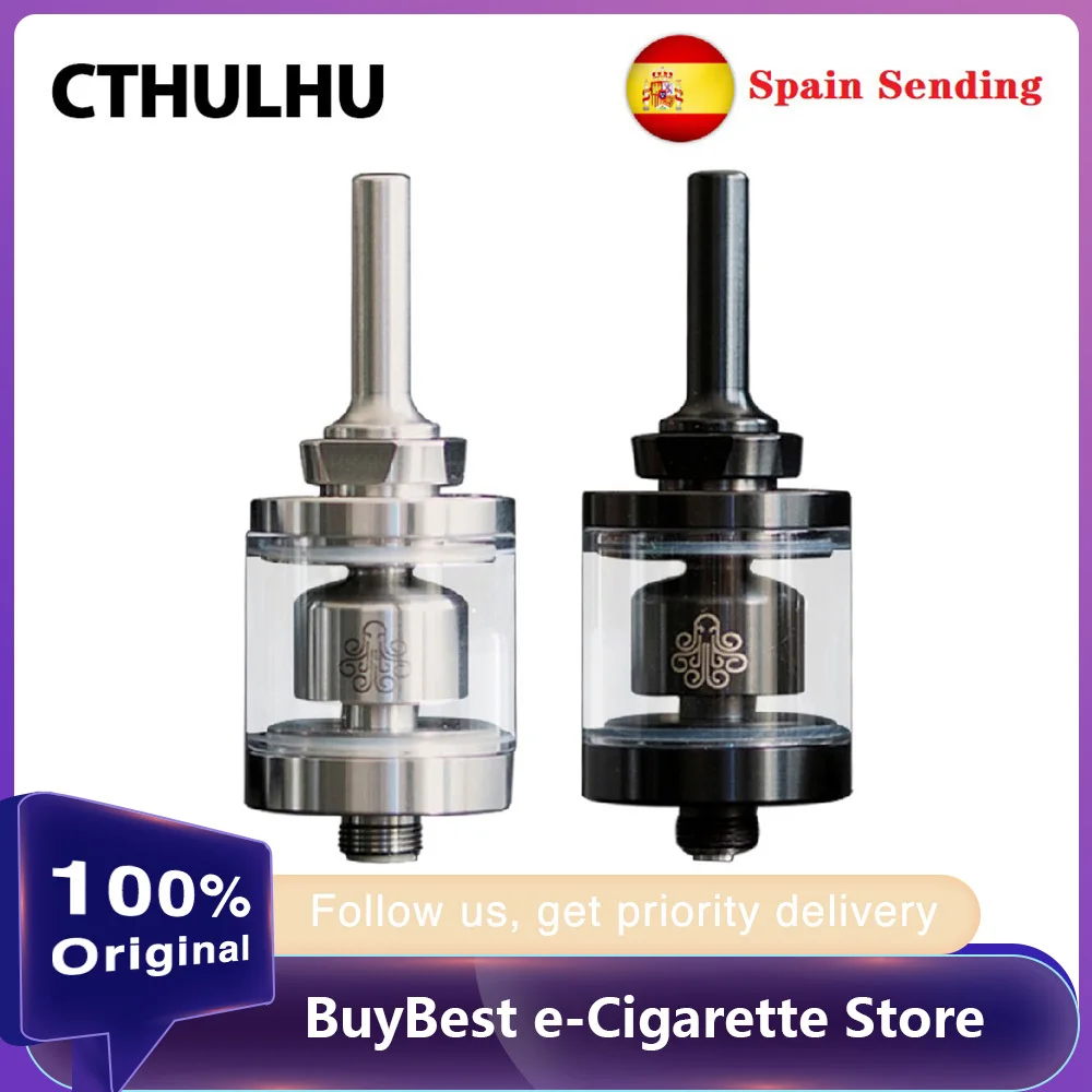 Оригинальный мини-атомайзер Cthulhu Hastur MTL RTA емкость 2 мл нижний контроль воздушного