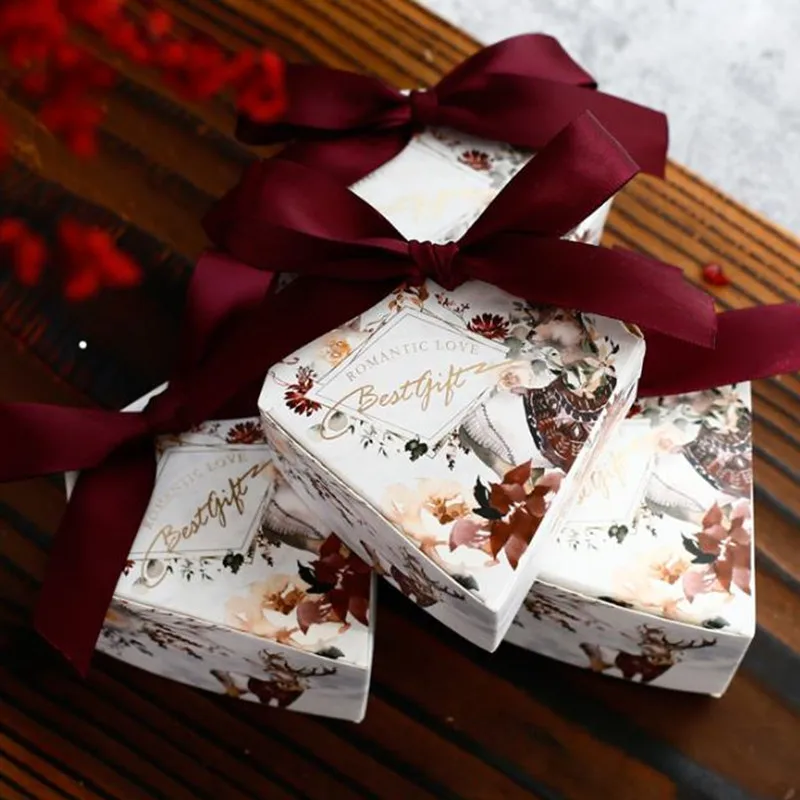 Роскошные высококачественные свадебные сувениры в форме бриллианта и