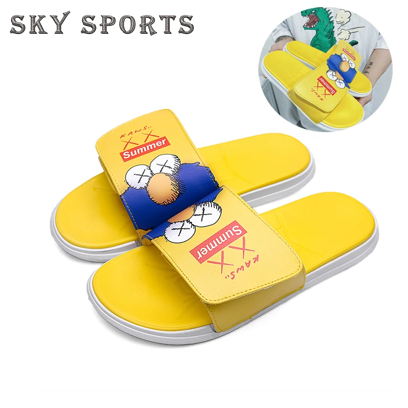 

2021 couples slippers, women and men summer sandals, breathable indoor non-slip soft sole, family sandals，sandalias