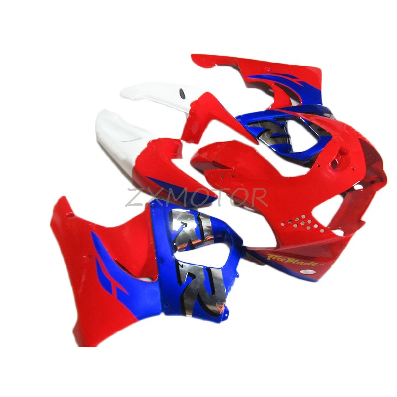 

Красный сине-белый обтекатель, подходит для Honda CBR900RR 919 1998 1999, НОВЫЙ ABS-пластик 98 99 CBR919 cbr 919, послепродажные Обтекатели ZP74
