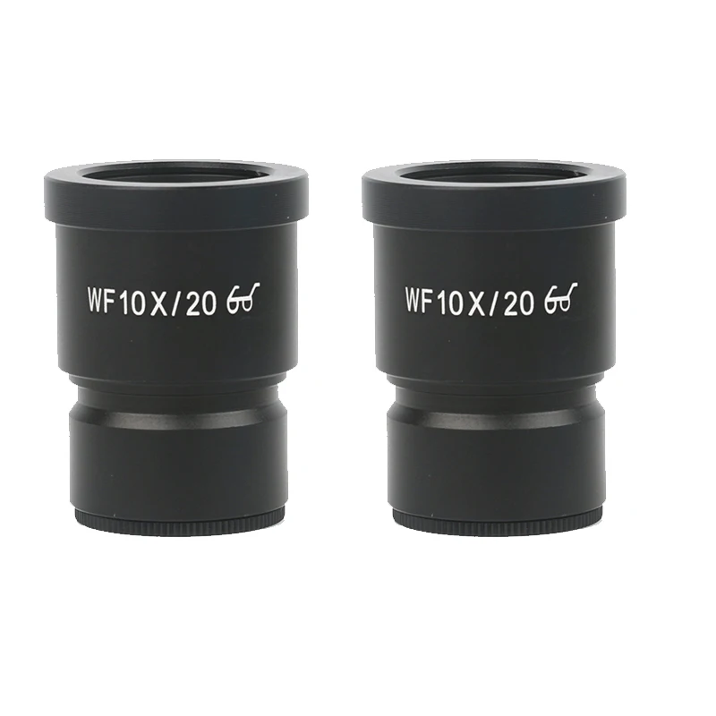 2 шт. WF10X WF15X WF20X WF25X WF30X широкополевой окуляр для бинокулярного тринокулярного