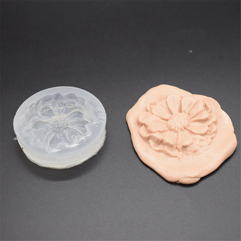 Глиняные формы для литья 3D Цветы сделай сам зеркальный кристалл эпоксидная смола