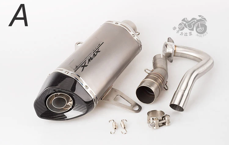 Модифицированная выхлопная труба XMAX250 для мотоцикла XMAX300 XMAX | Автомобили и