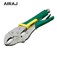 airaj new locking pliers welding tools pliers carbon steel industry round mouth vise high torque fixed clamping hand tools