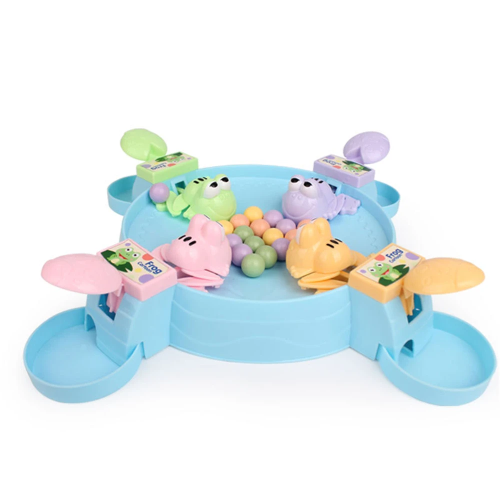 

Funny Toys Hungry Frog Eating Beans Table Games Family Party Parent-child Interactive Game For Children Adult Stress Relief Toy