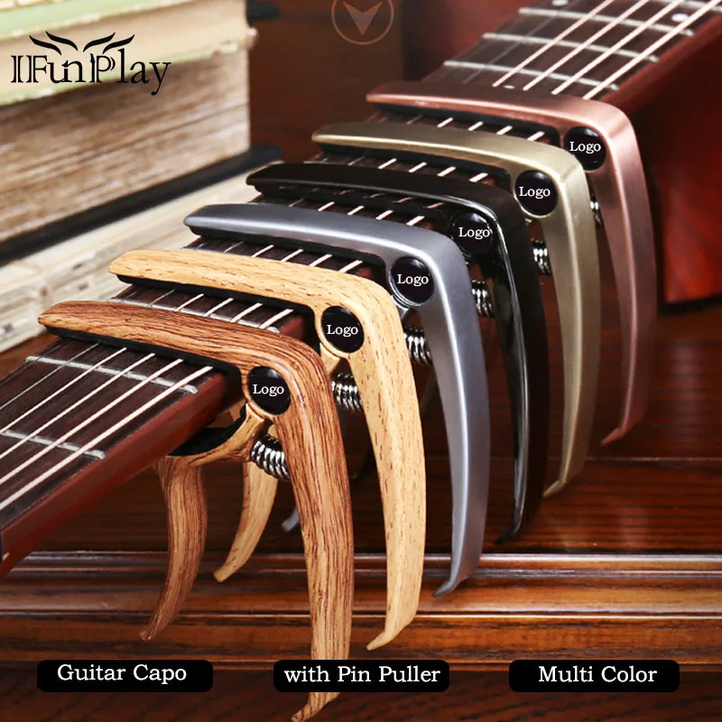 Мульти Цвет каподастр для акустической гитары гитара игры в стиле фолк Capotraste из